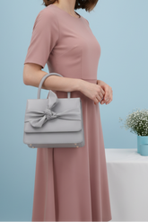 Fineur Handbag ElleKnot - Grey